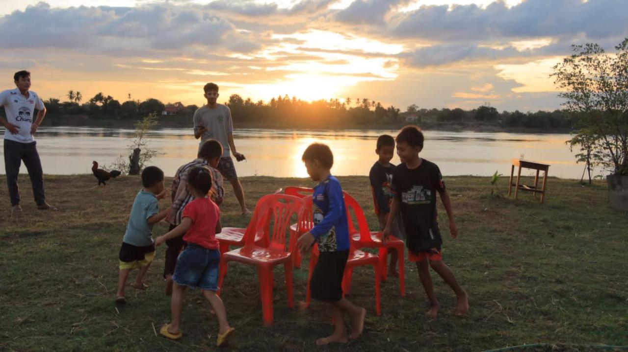 Vera Sunset Homestay Local Experience With Lao Family Muang Khong Экстерьер фото