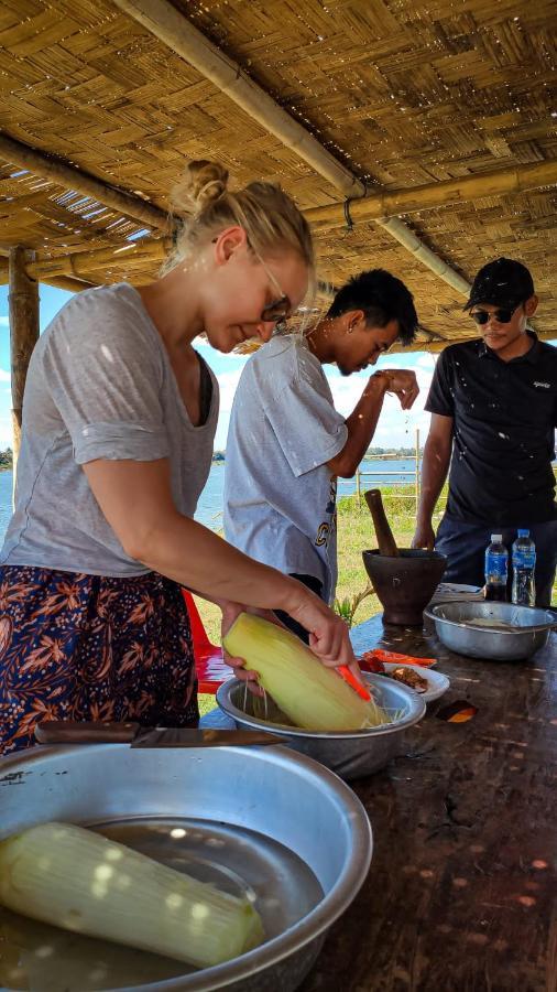 Vera Sunset Homestay Local Experience With Lao Family Muang Khong Экстерьер фото
