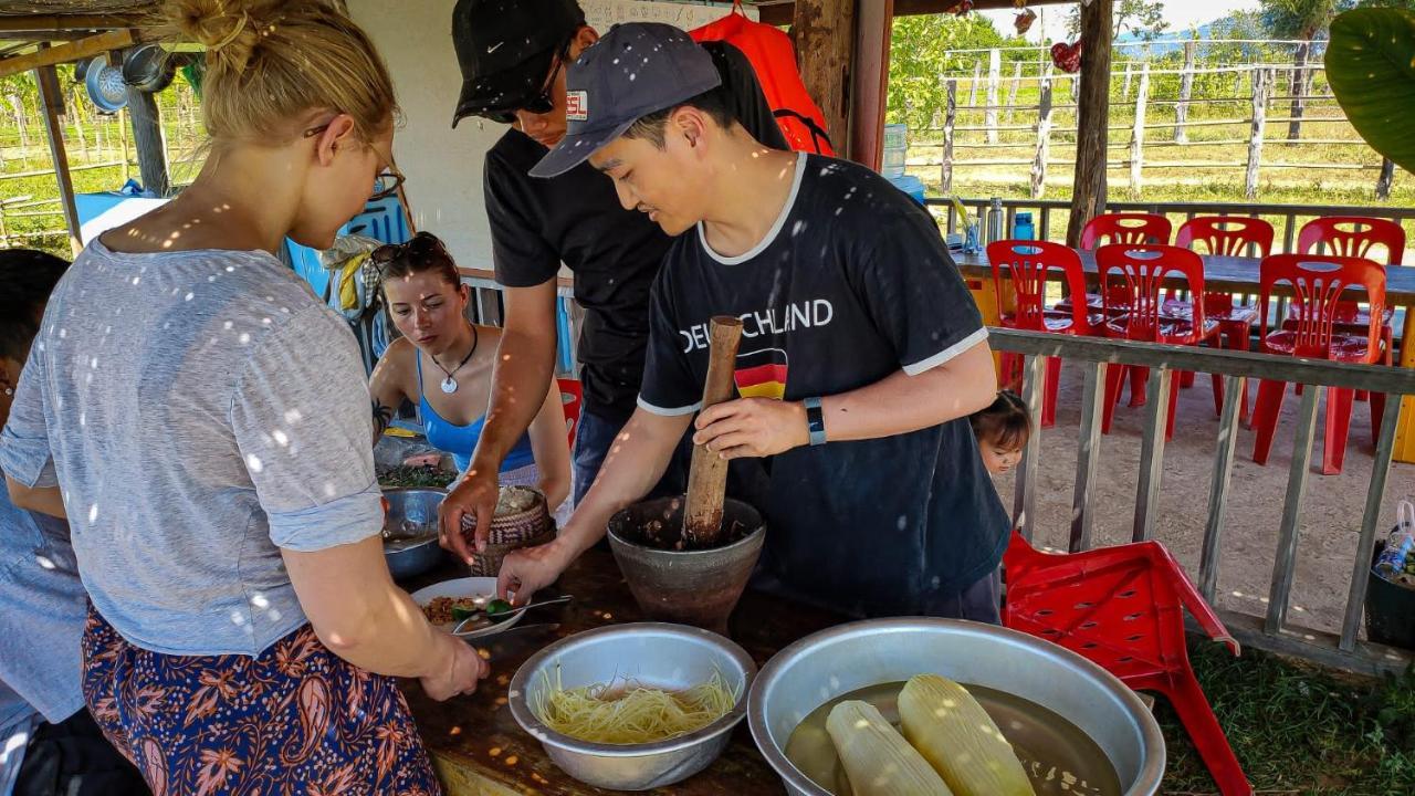 Vera Sunset Homestay Local Experience With Lao Family Muang Khong Экстерьер фото